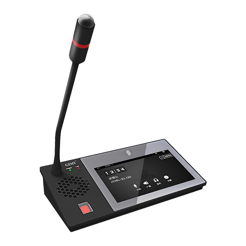 MY-1122 IP网络触屏寻呼话筒