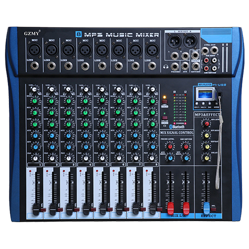 MY-A8S 8路调音台